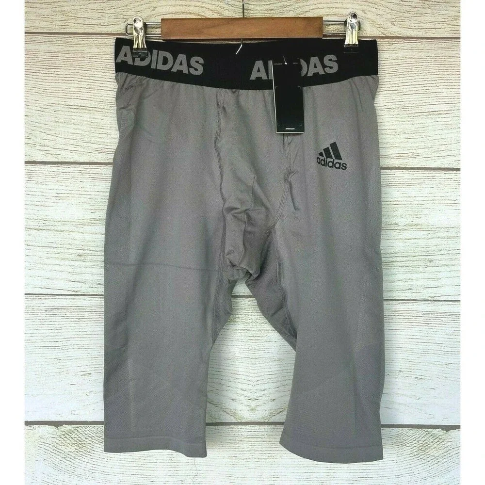Adidas Shorts Mens XL Light Onyx Baseball FC 2.0 3/4 SLD Tight Shorts New XL